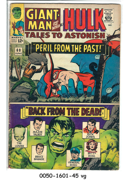 Tales to Astonish #068 © June 1965 Marvel